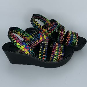 Steven by Steve Madden Bingoo rainbow sandal